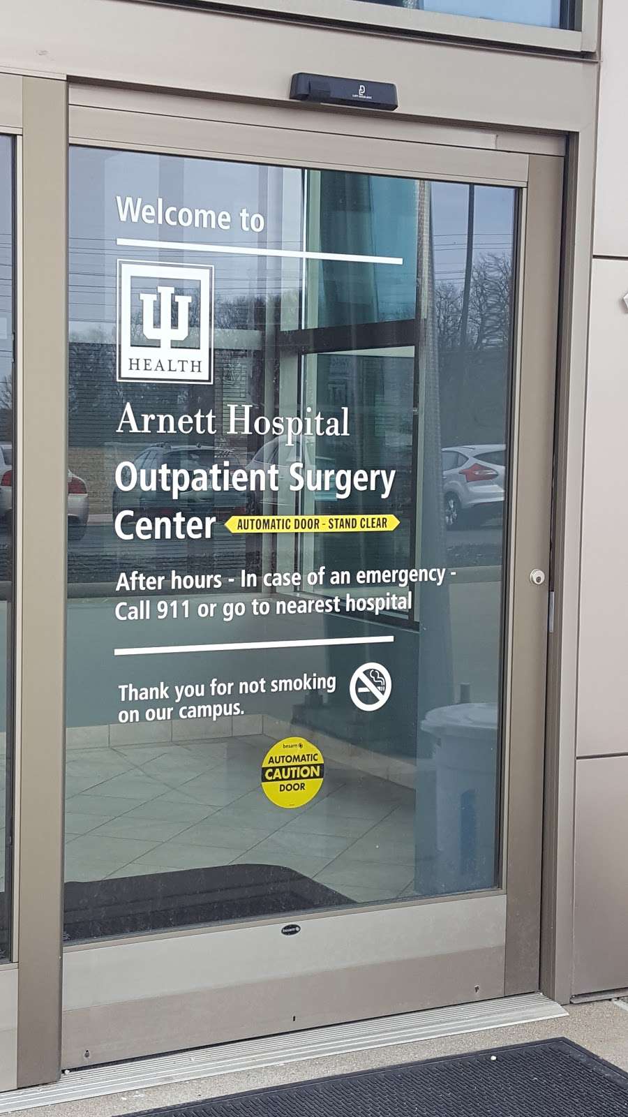 Indiana University Health Arnett Outpatient Surgery Center | 1327 Veterans Memorial Pkwy E, Lafayette, IN 47905, USA | Phone: (765) 448-8000