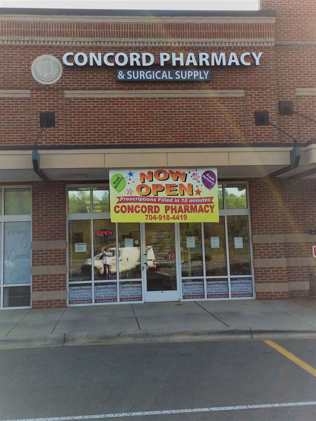 Concord Pharmacy & Surgical Supply | 3497 US-601, Concord, NC 28025, USA | Phone: (704) 918-4419