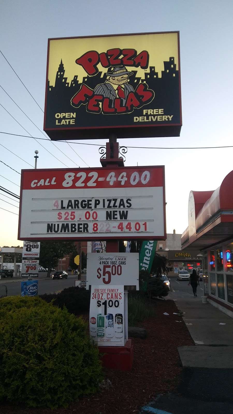 Pizza Fellas | 395 S Main St #25, Wilkes-Barre, PA 18701, USA | Phone: (570) 822-4400