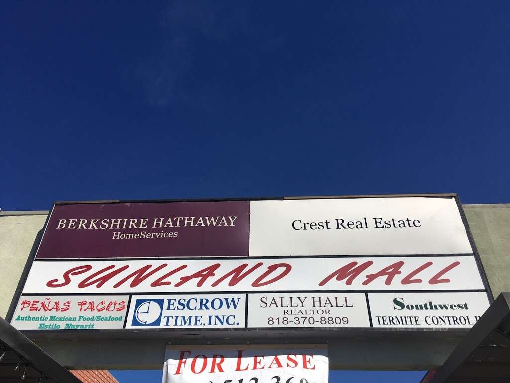 Berkshire Hathaway HomeServices Crest Real Estate- Sunland | 8307 Foothill Blvd, Tujunga, CA 91040, USA | Phone: (818) 951-1851