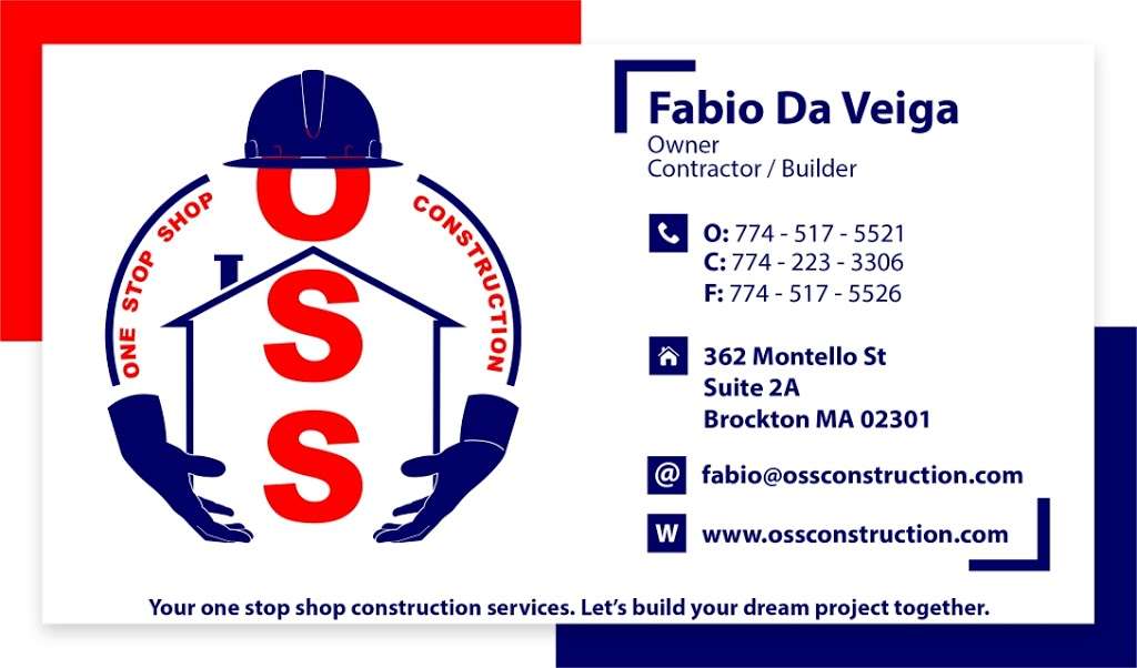 OSS CONSTRUCTION LLC | 362 Montello St, Brockton, MA 02301, USA | Phone: (774) 517-5521