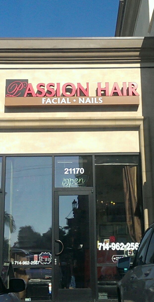 Passion Hair Nail Facial | 21170 Beach Blvd, Huntington Beach, CA 92648, USA | Phone: (714) 962-2567