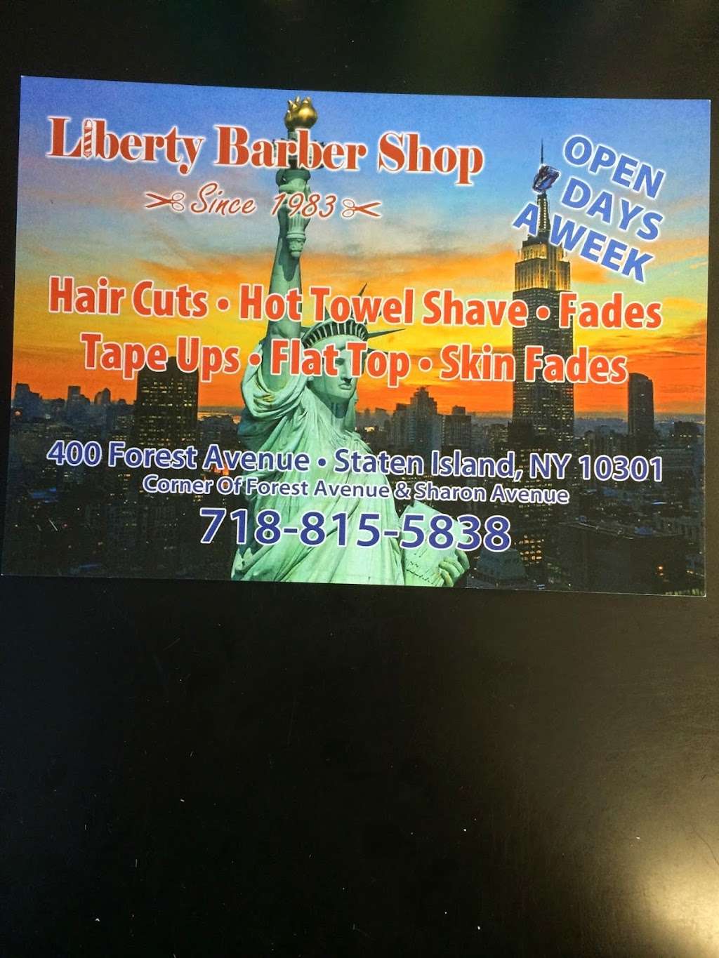 Liberty Barber Shop | 400 Forest Ave # 2, Staten Island, NY 10301 | Phone: (718) 815-5838