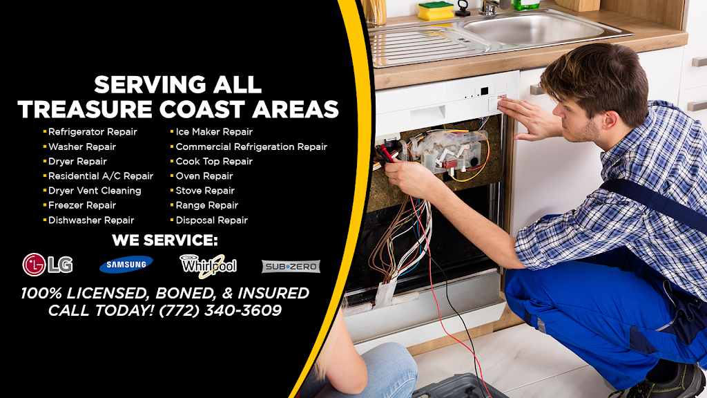 A & J Appliance Repair Service | 6526 S Kanner Hwy #194, Stuart, FL 34997, USA | Phone: (772) 340-3609