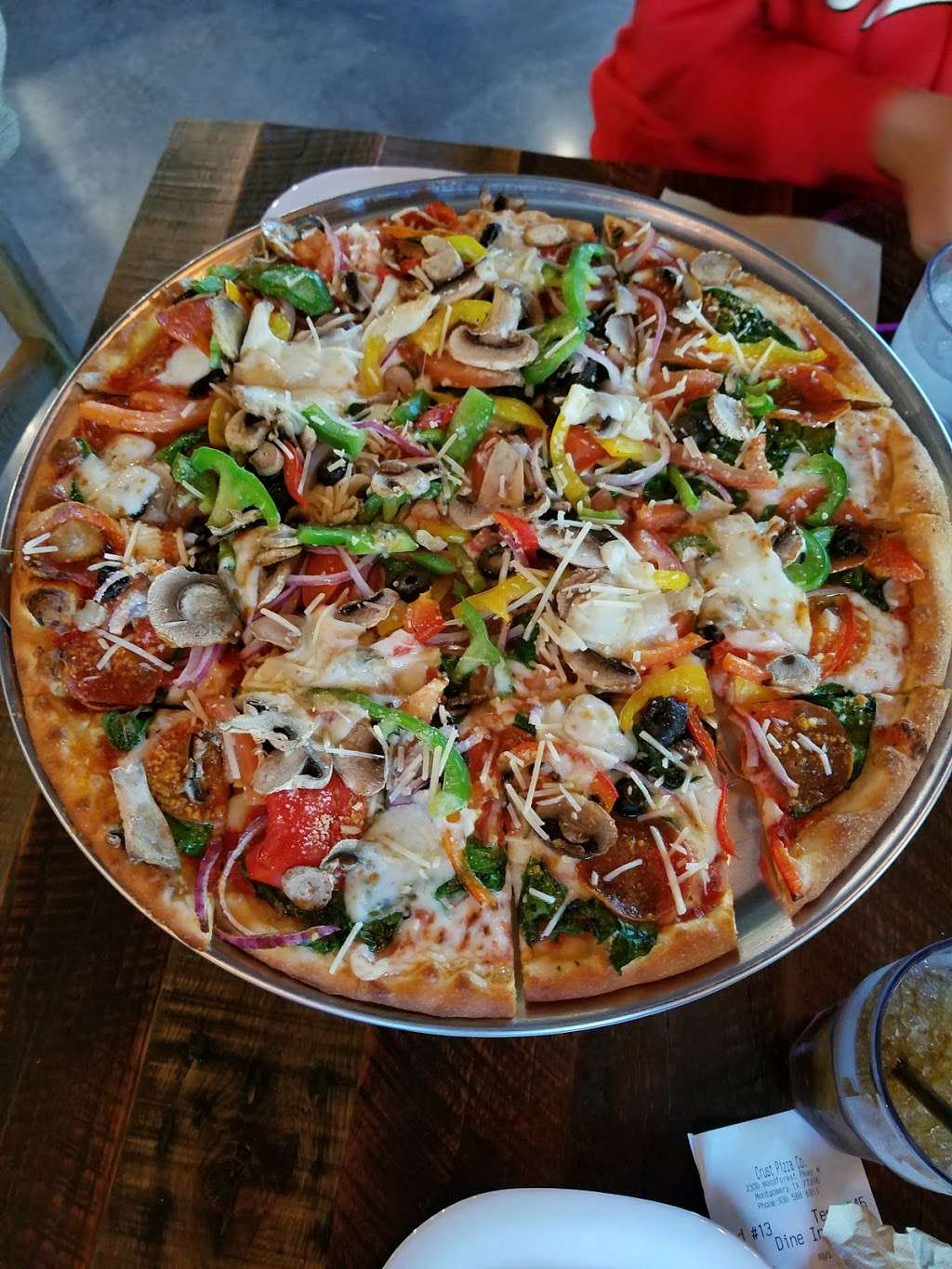 Crust Pizza Co. Woodforest | 2300 Woodforest Parkway North Ste. 100 Ste. 100, Montgomery, TX 77316, USA | Phone: (936) 588-6911