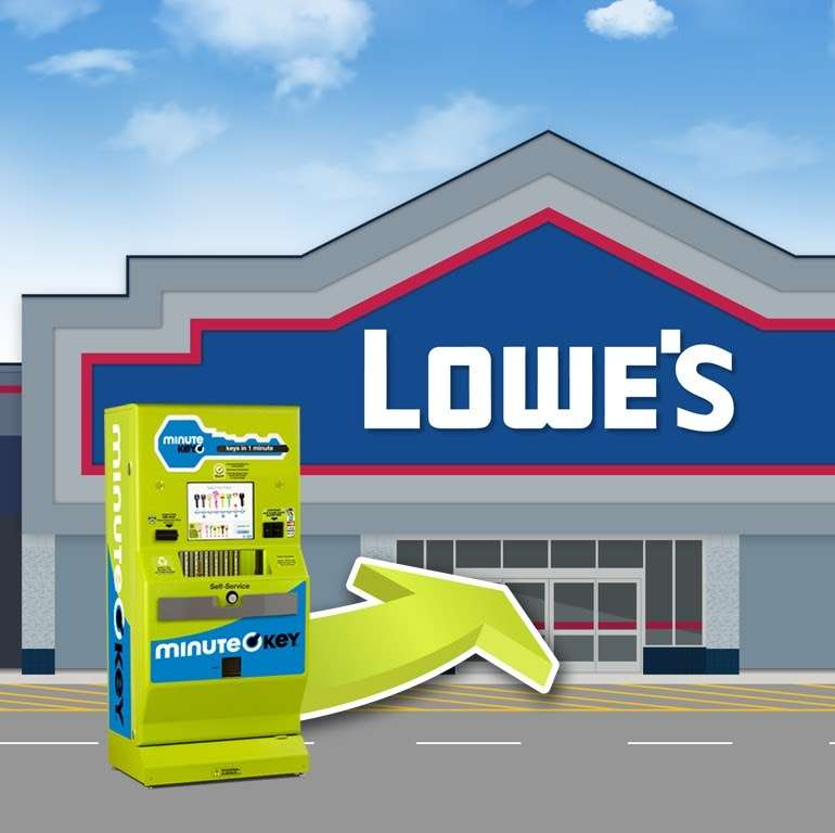 minuteKEY with KeyHero | Lowes, 5550 Cottle Rd, San Jose, CA 95123 | Phone: (800) 539-7571