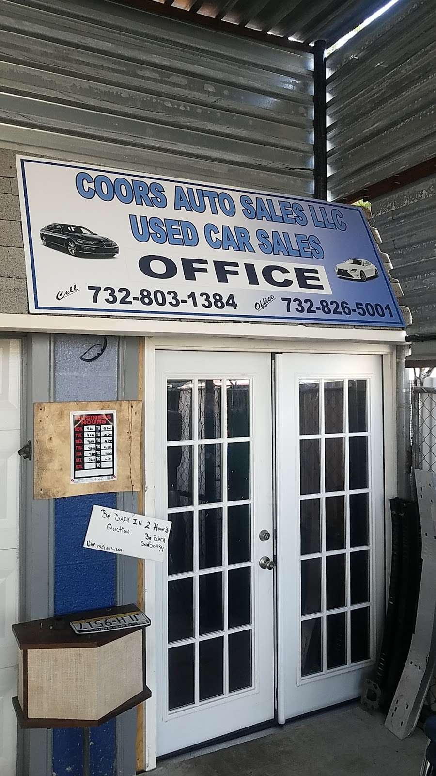 Coors Auto Sale LLC | 961 State St, Perth Amboy, NJ 08861, USA | Phone: (732) 826-5001