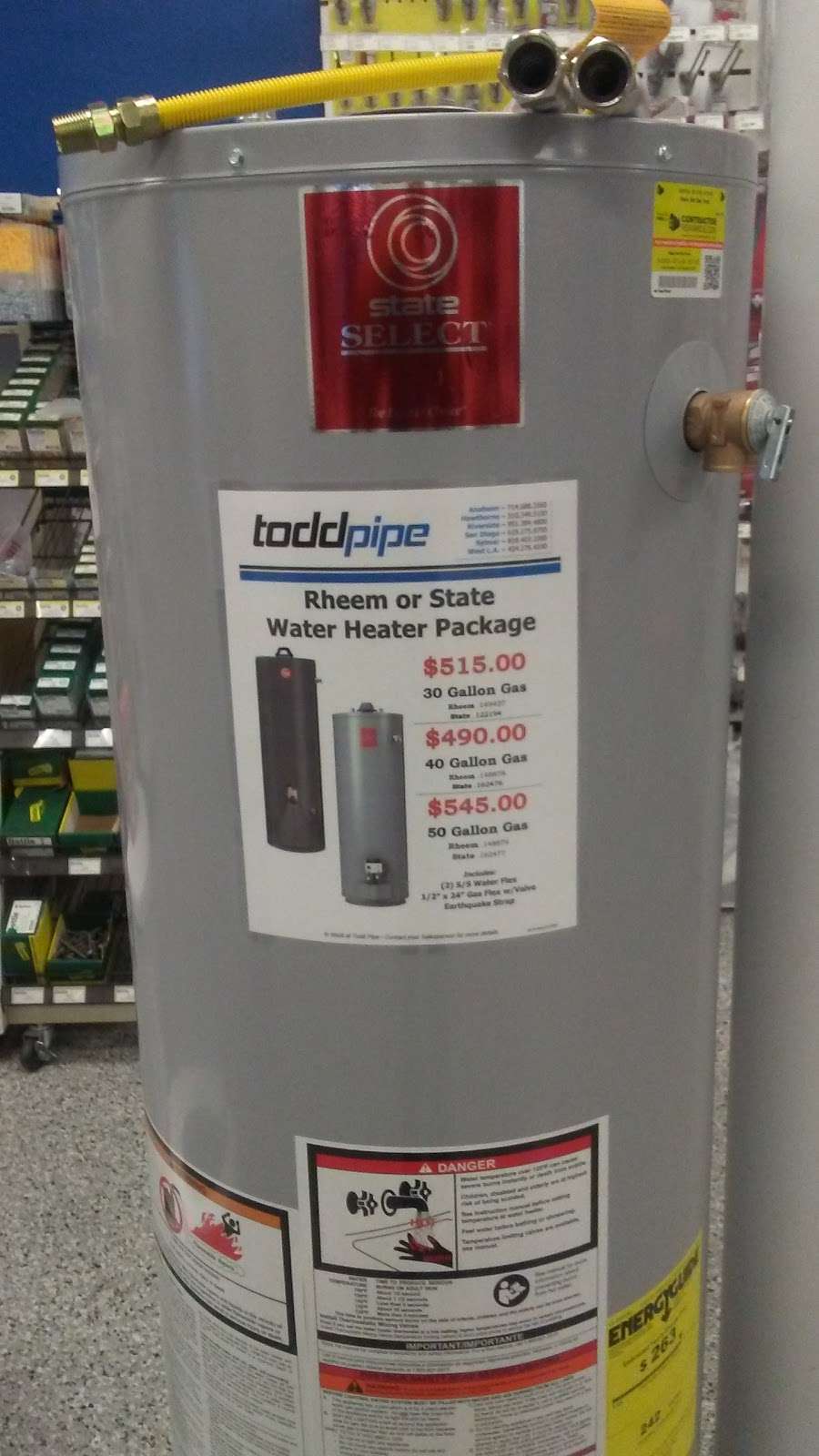 Todd Pipe & Supply | 1886 Spruce St, Riverside, CA 92507, USA | Phone: (951) 384-4800