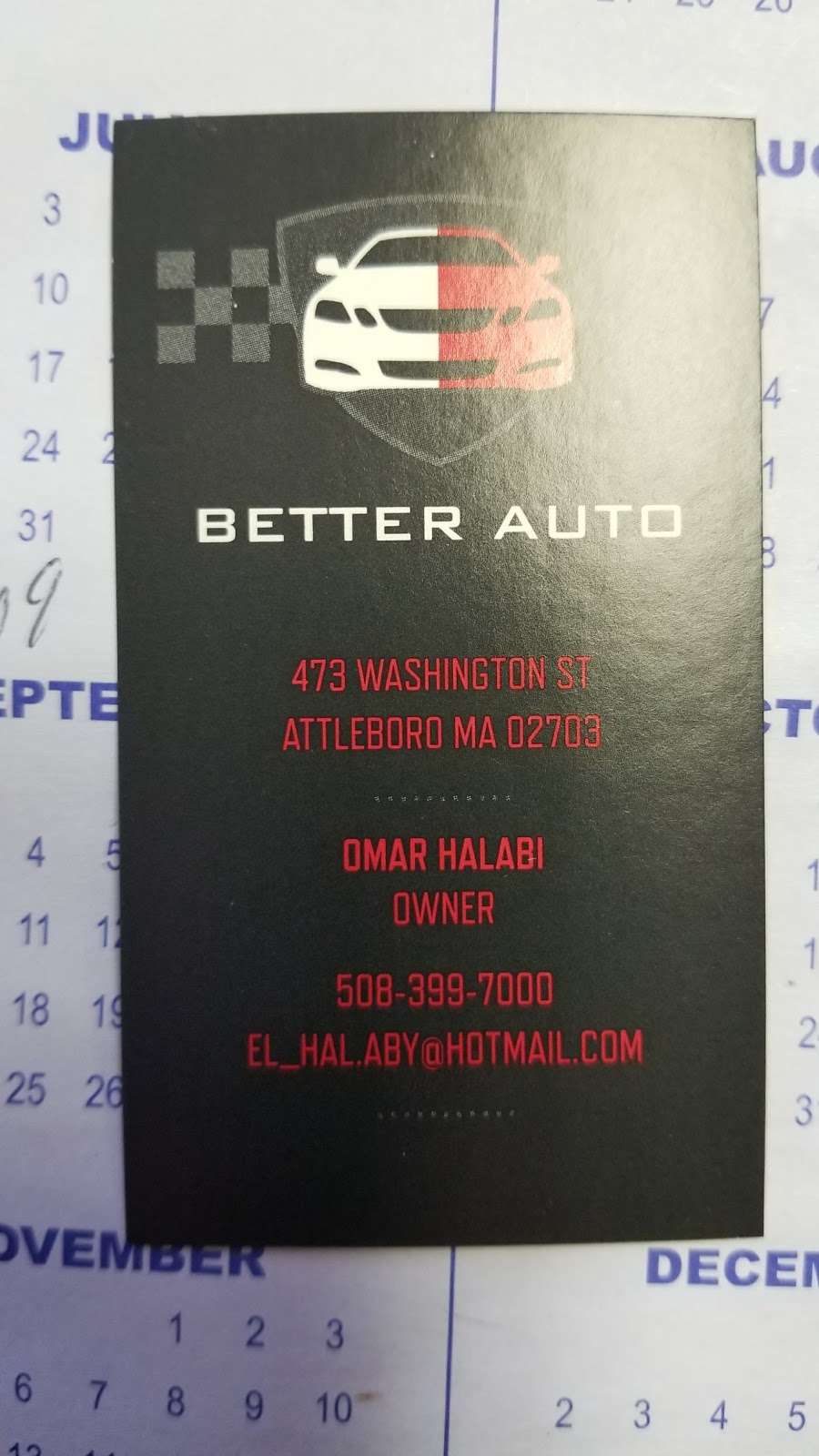 Better Auto | 473 Washington St, Attleboro, MA 02703, USA | Phone: (508) 399-7000