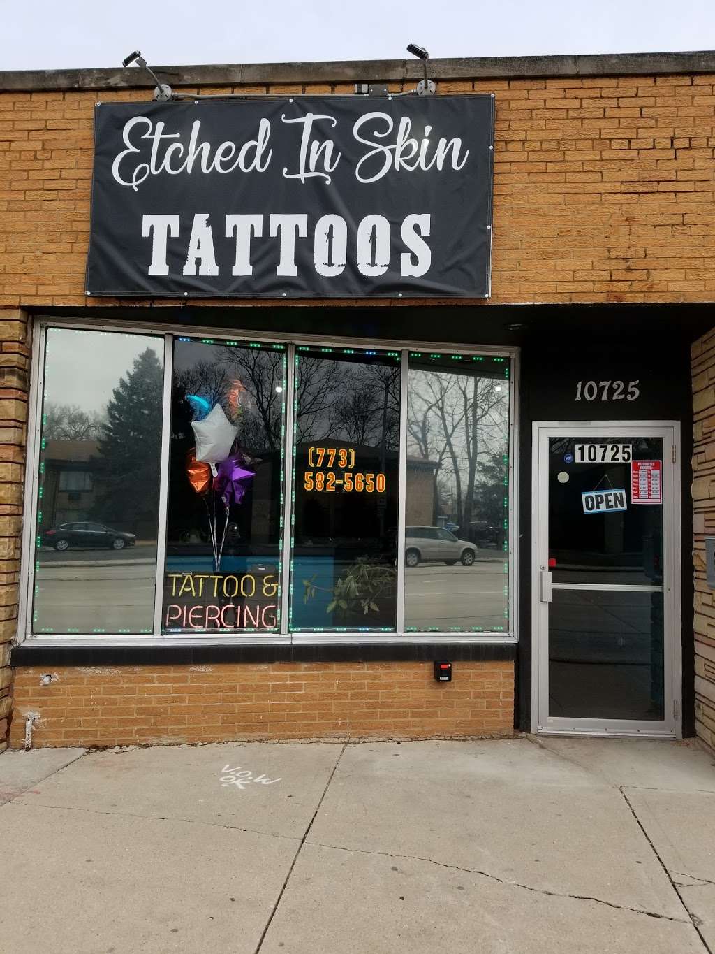 Etched In Skin LLC | 10725 S Ridgeland Ave, Chicago Ridge, IL 60415, USA | Phone: (773) 582-5650