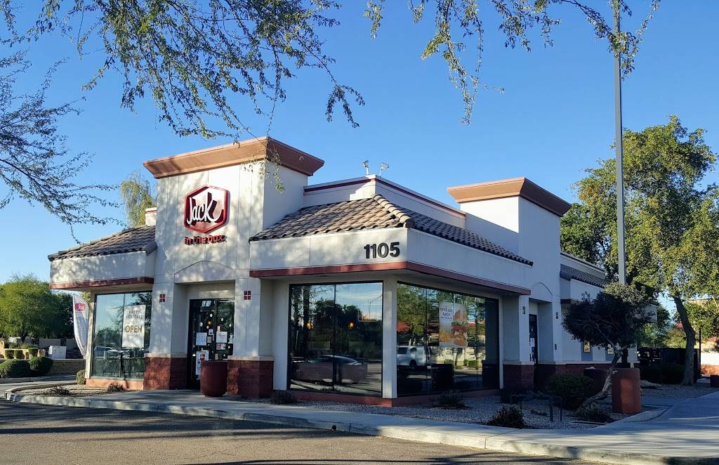 Jack in the Box | 1105 S Val Vista Dr, Mesa, AZ 85204, USA | Phone: (480) 324-1623