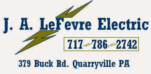 JA Lefevre Electric | 379 Buck Rd, Quarryville, PA 17566, USA | Phone: (717) 786-2742