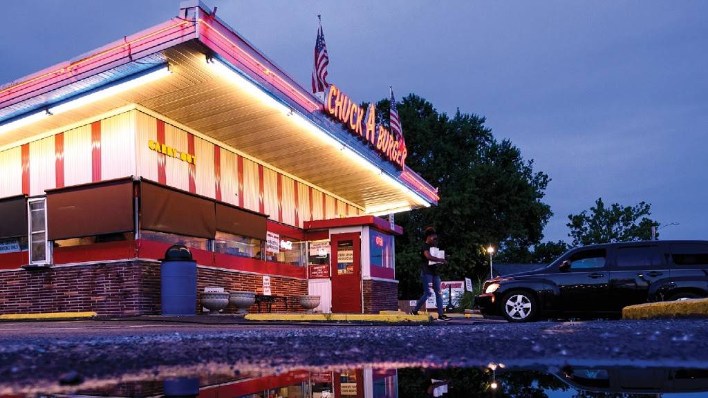 Chuck-A-Burger Drive-In Restaurant | 9025 St Charles Rock Rd #4245, St. Louis, MO 63114, USA | Phone: (314) 427-9524