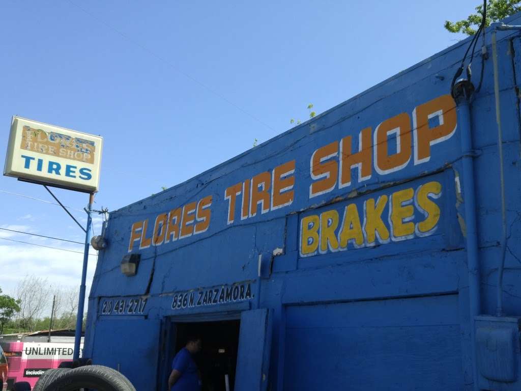 Flores Tire Shop | 836 N Zarzamora St, San Antonio, TX 78207, USA | Phone: (210) 431-2717