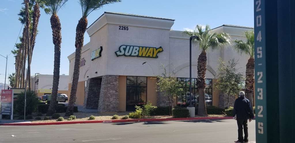 Subway | 2265 E Cheyenne Ave #120, North Las Vegas, NV 89030 | Phone: (702) 657-3711