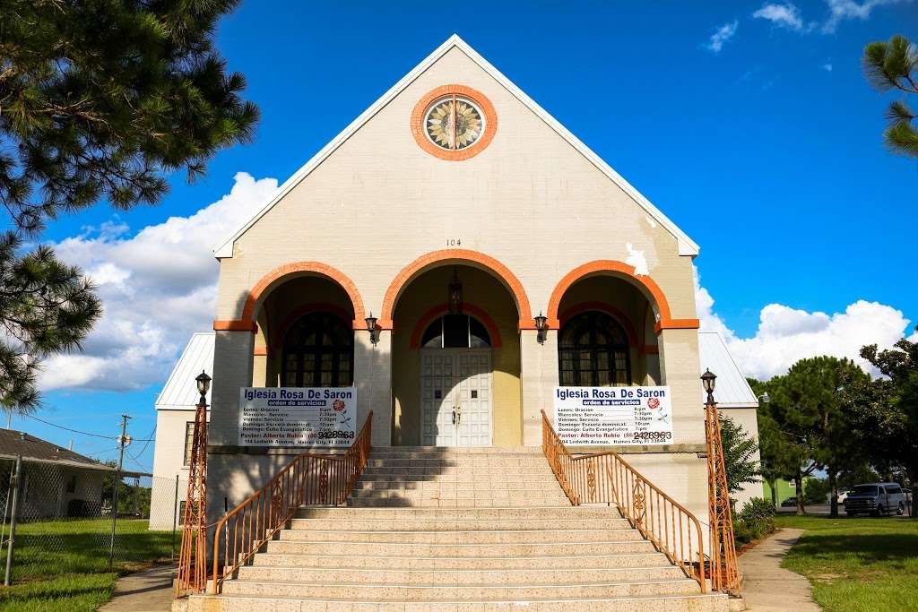 Iglesia Rosa de Saron | 104 Ledwith Ave, Haines City, FL 33844, USA