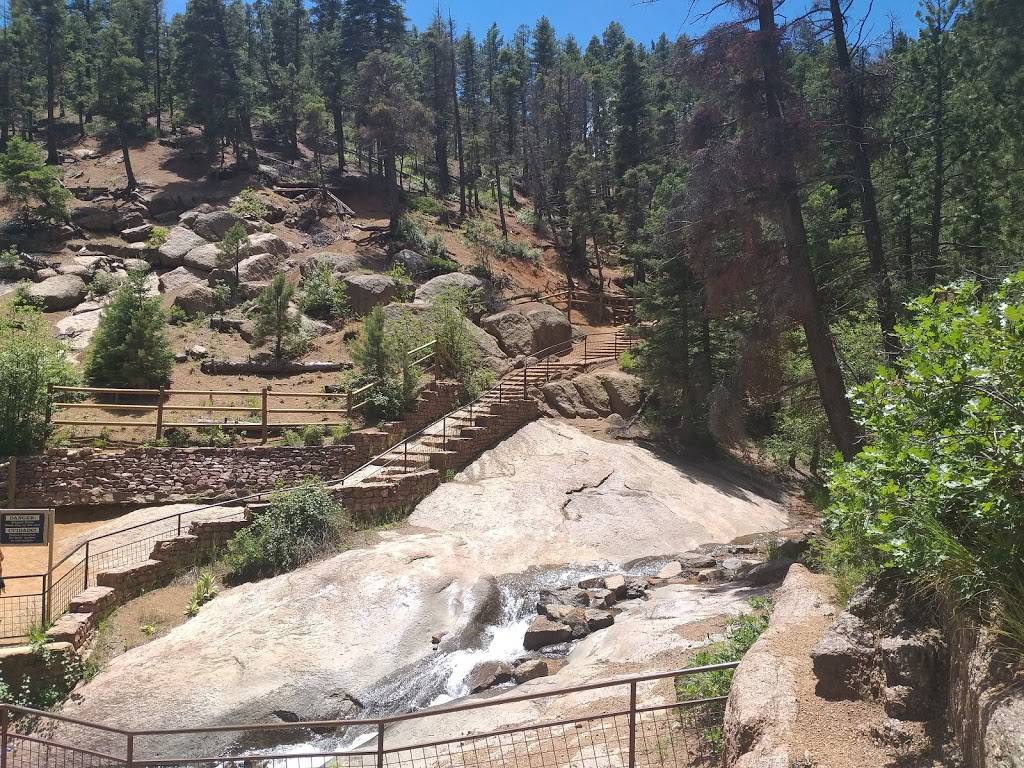 Helen Hunt Falls Visitor Center | 3440 N Cheyenne Canyon Rd, Colorado Springs, CO 80906, USA | Phone: (719) 633-5701