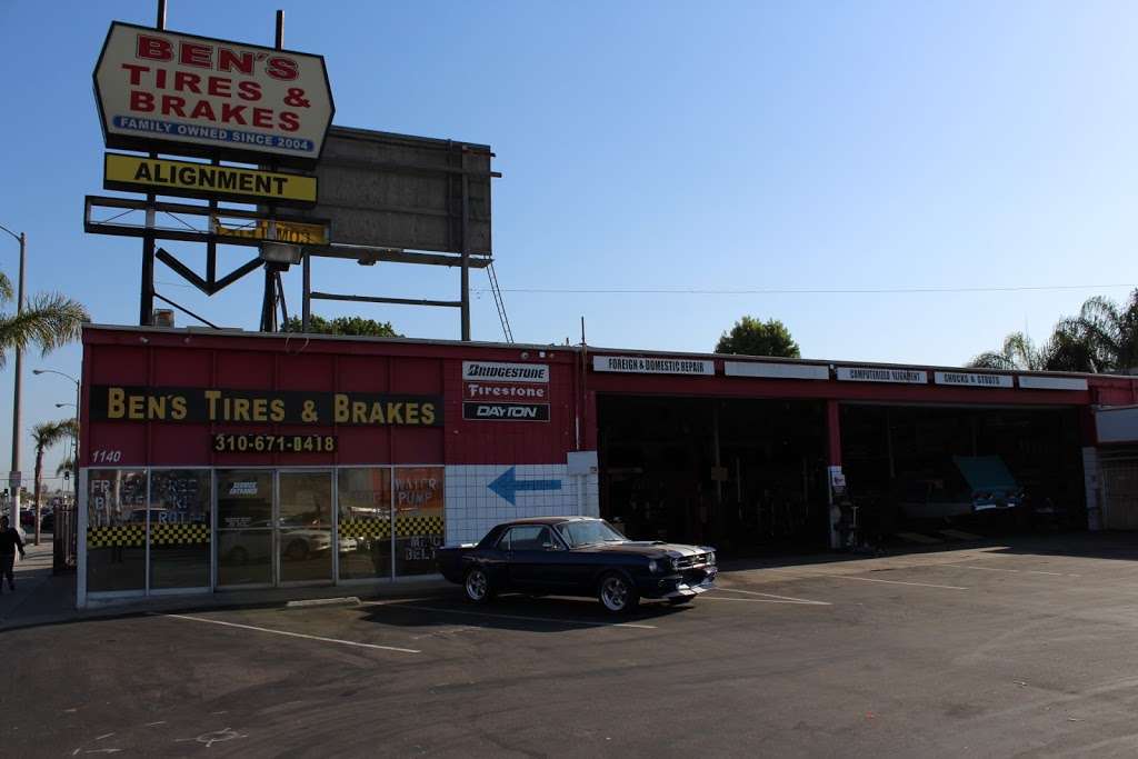 Bens Tires & Brakes Auto Center | 1140 South La Brea Ave, Inglewood, CA 90301, USA | Phone: (310) 671-0418