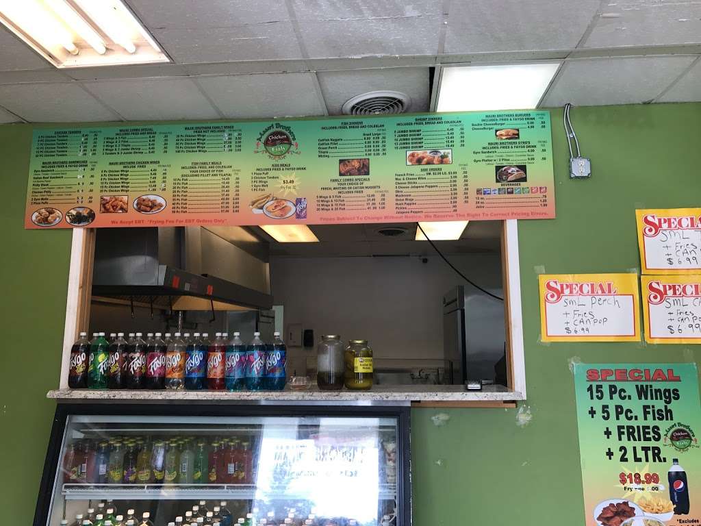 Mauri Brothers Chicken & Fish | 9844 E 21st St, Indianapolis, IN 46229, USA | Phone: (317) 802-7800