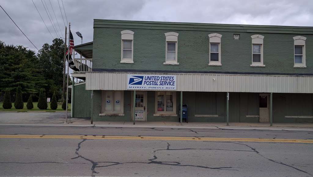 United States Postal Service | 9 S Main St, Maxwell, IN 46154, USA | Phone: (800) 275-8777