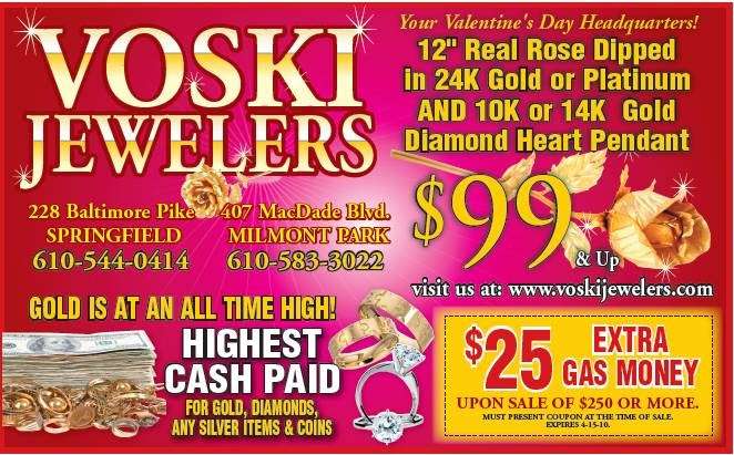 Voski Jewelers | 228 Baltimore Pike, Springfield, PA 19064, USA | Phone: (610) 544-0414