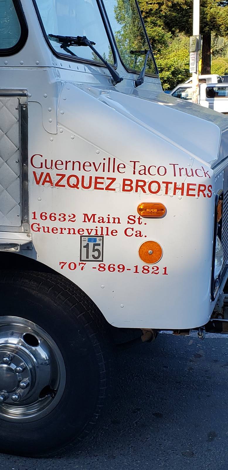 Guerneville taco truck | 16632 Main St, Guerneville, CA 95446, USA