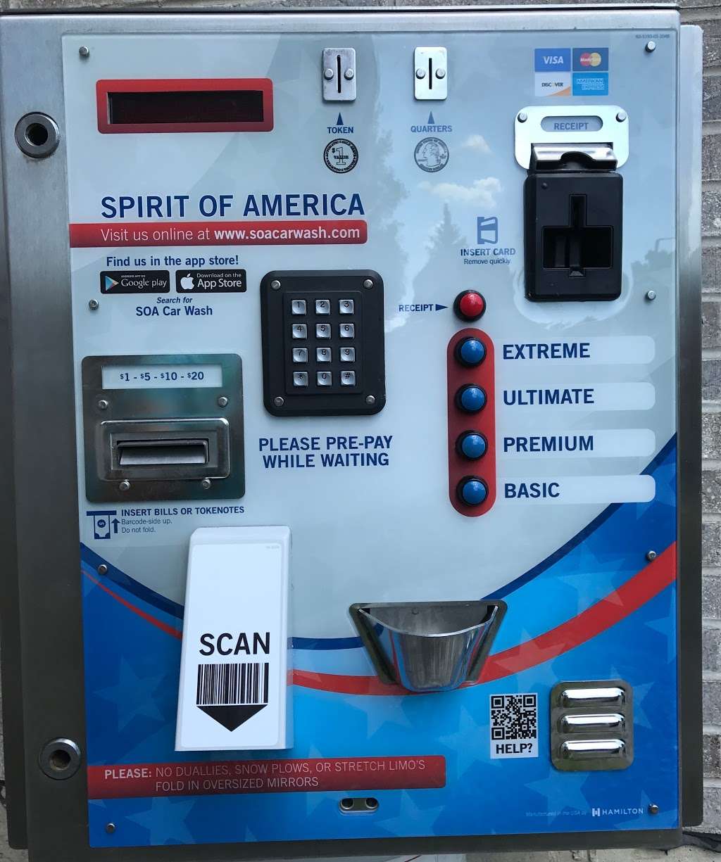 Spirit of America Car Wash | 732 S Barrington Rd, Streamwood, IL 60107 | Phone: (630) 830-9770