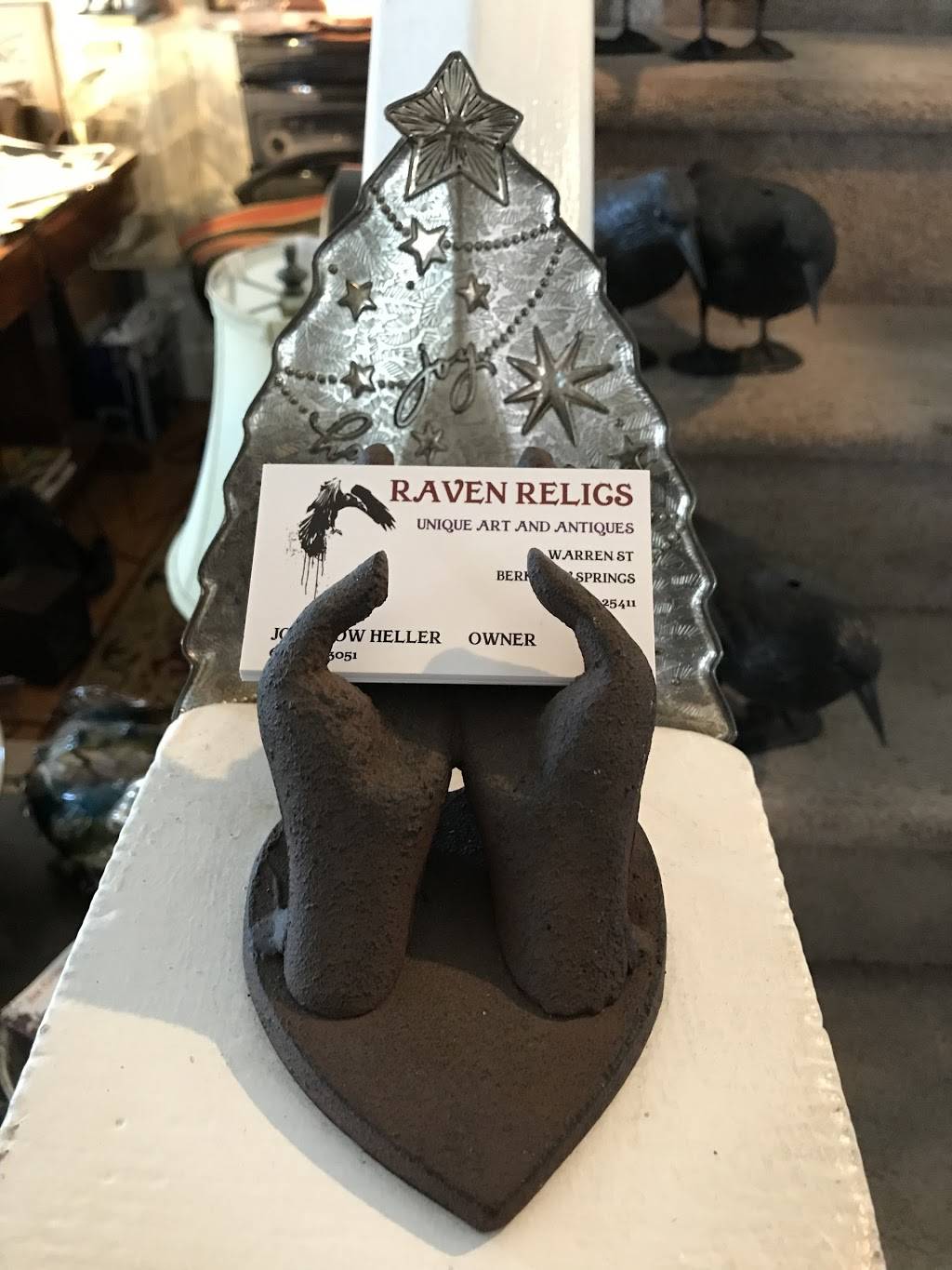 Raven Relics | 12 Warren St, Berkeley Springs, WV 25411, USA | Phone: (619) 806-3051