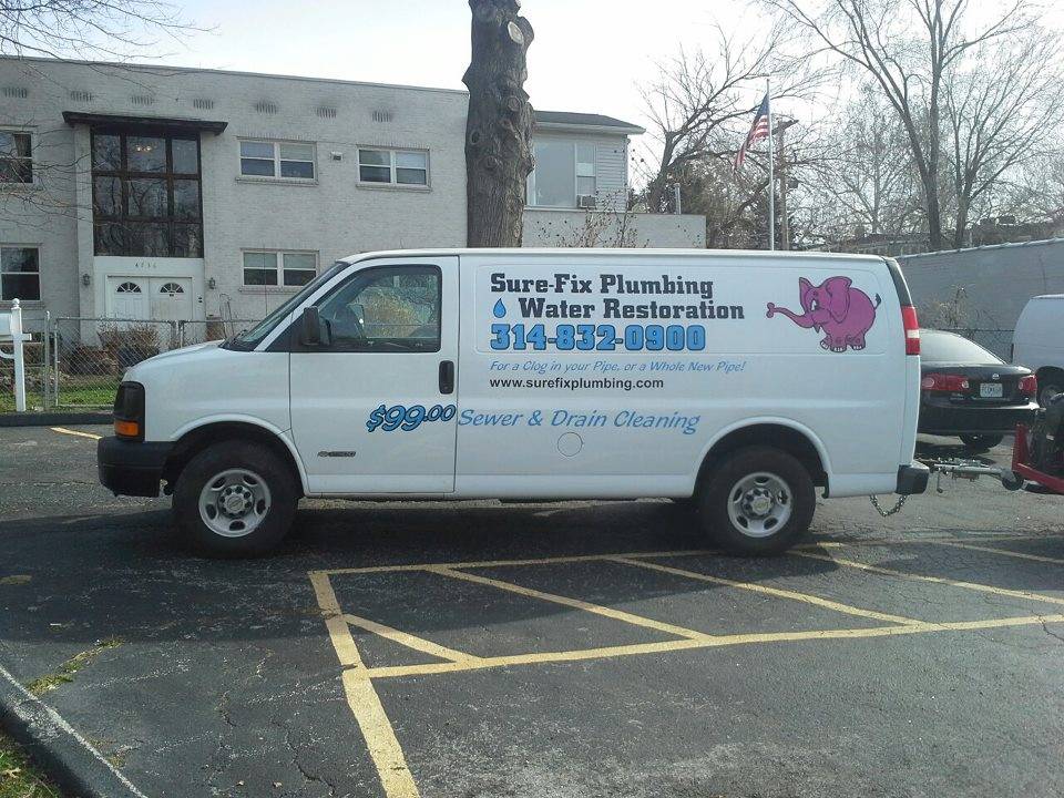 Sure-Fix Plumbing & Drain | 4736 Virginia Ave, St. Louis, MO 63111, USA | Phone: (314) 481-9793