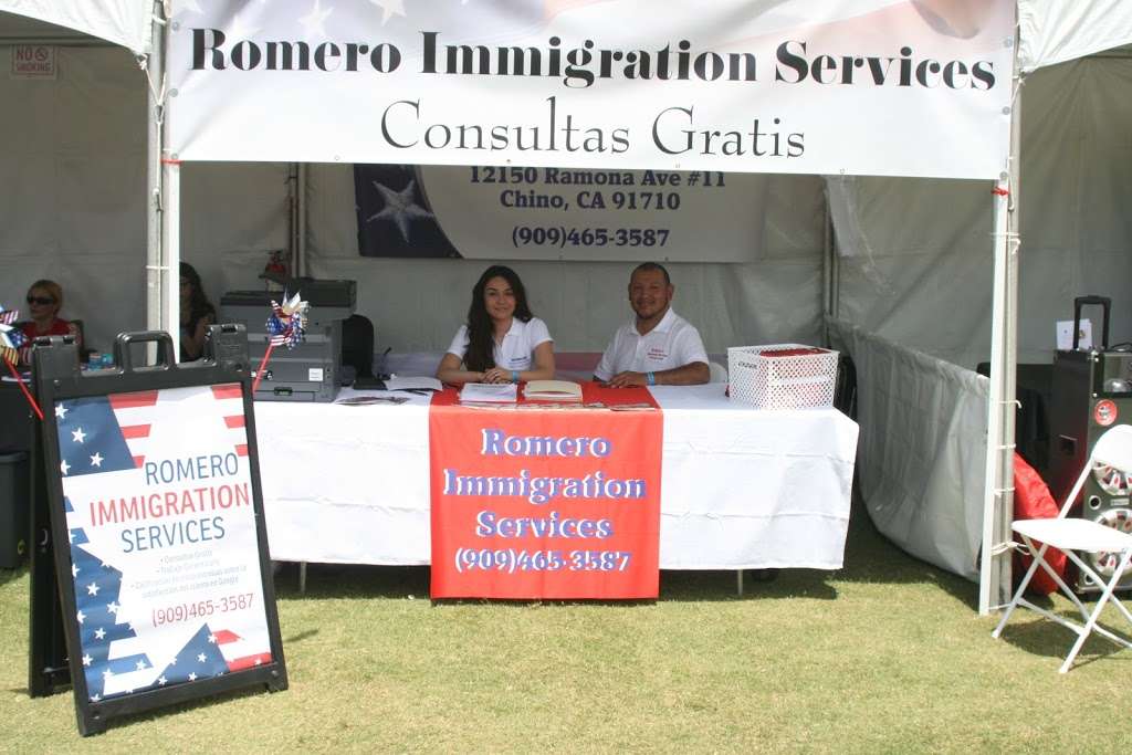 Romero Immigration Services | 12150 Ramona Ave #11, Chino, CA 91710 | Phone: (909) 465-3587