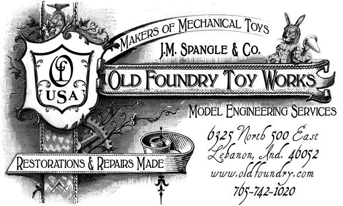Old Foundry Toy Works | 6325 N 500 E, Lebanon, IN 46052, USA | Phone: (765) 742-1020