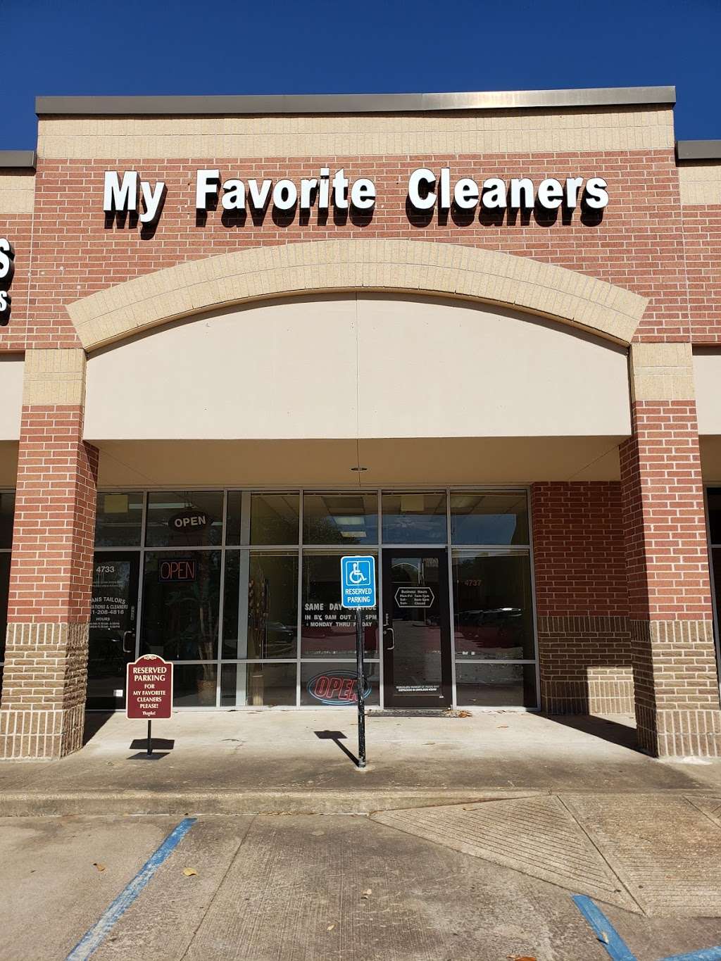 My Favorite Cleaners | 4737 Lexington Blvd, Missouri City, TX 77459, USA | Phone: (281) 499-8389