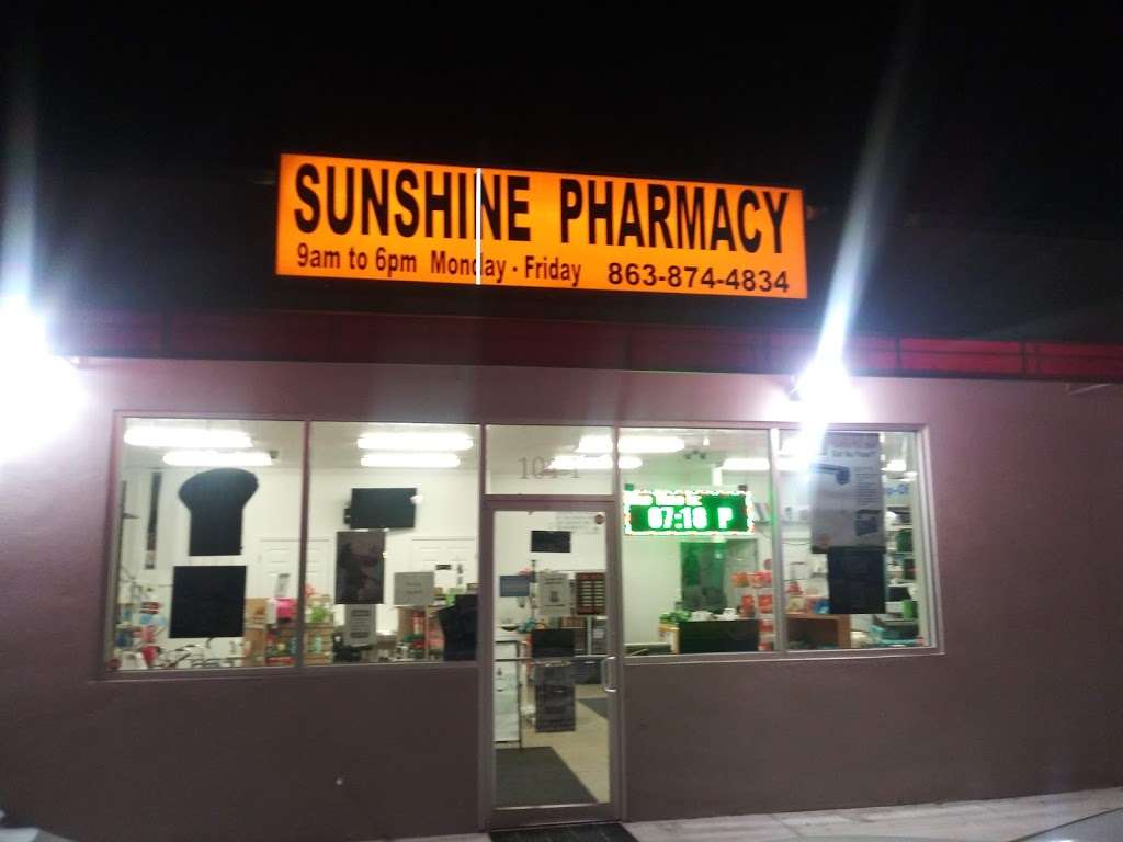 Sunshine Pharmacy | 104 Commonwealth Ave N, Polk City, FL 33868, USA | Phone: (863) 874-4834