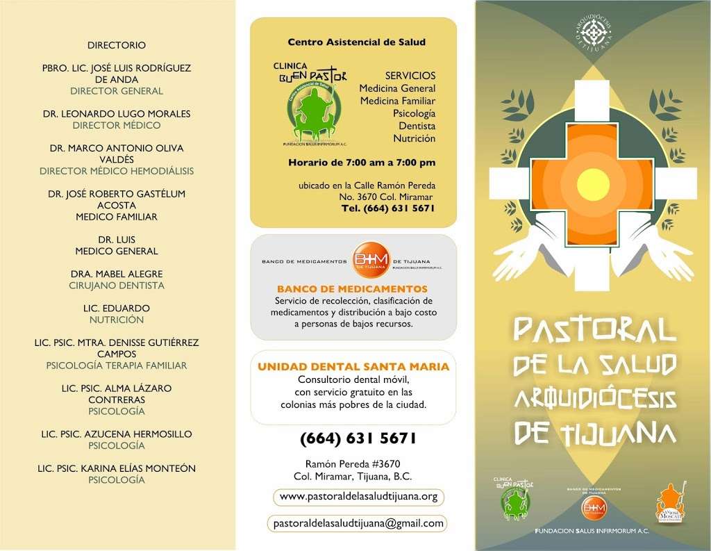 Clinica Buen Pastor | Miramar, 22526 Tijuana, B.C., Mexico | Phone: 664 631 5671