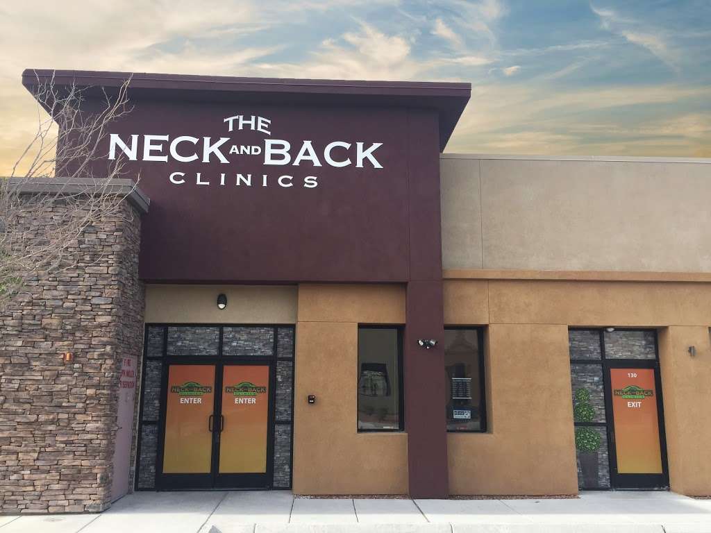 The Neck and Back Clinics – Aliante | 3820 W Ann Rd #130, North Las Vegas, NV 89031 | Phone: (702) 233-2626