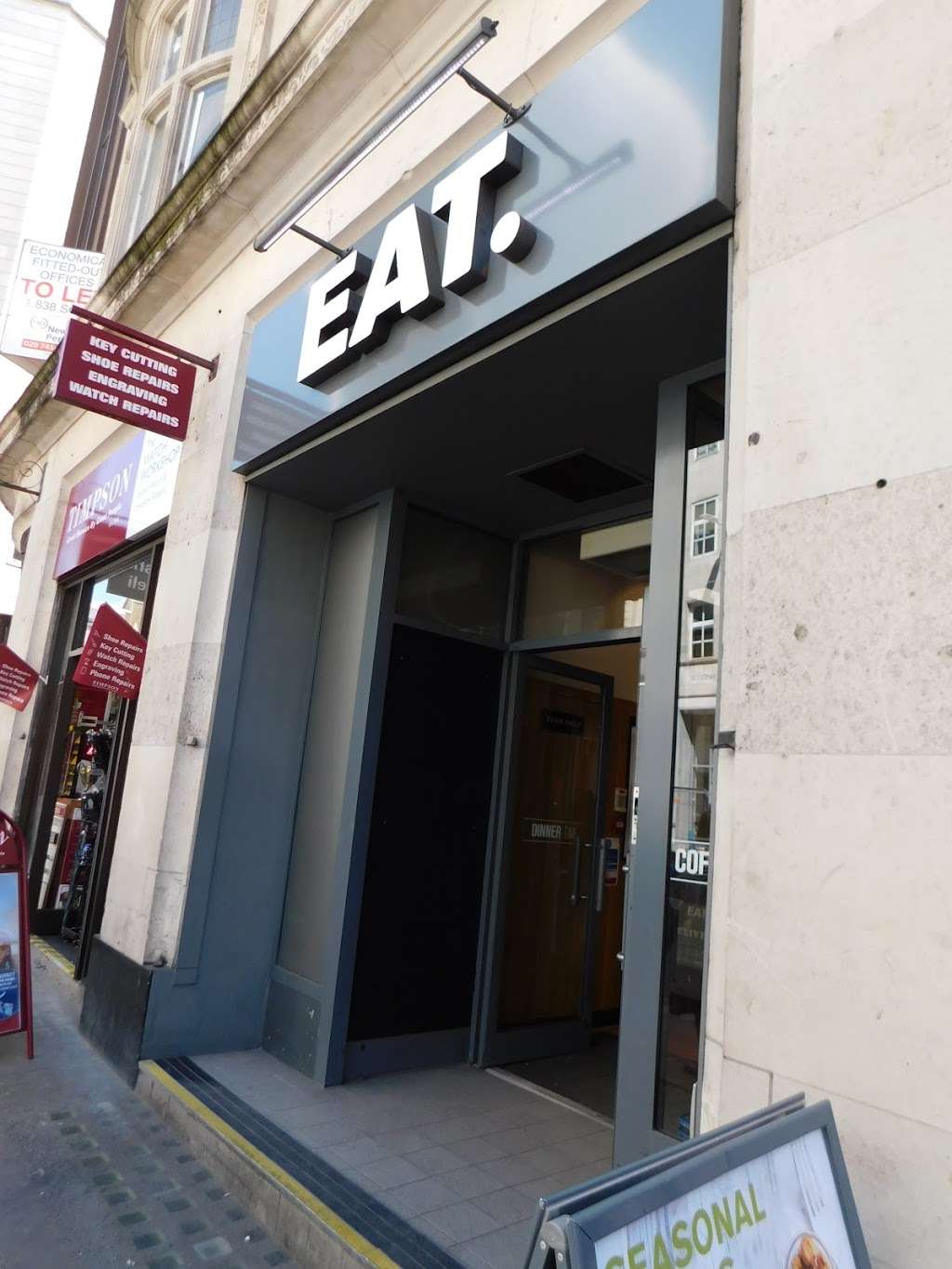 Eat | 2A Eastcheap, London EC3M 1AA, UK | Phone: 020 7623 9507