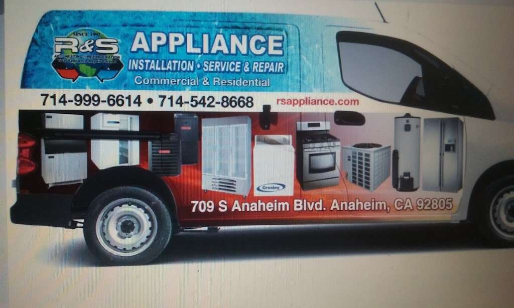 R & S Appliance Services | 709 S Anaheim Blvd, Anaheim, CA 92805, USA | Phone: (714) 999-6614