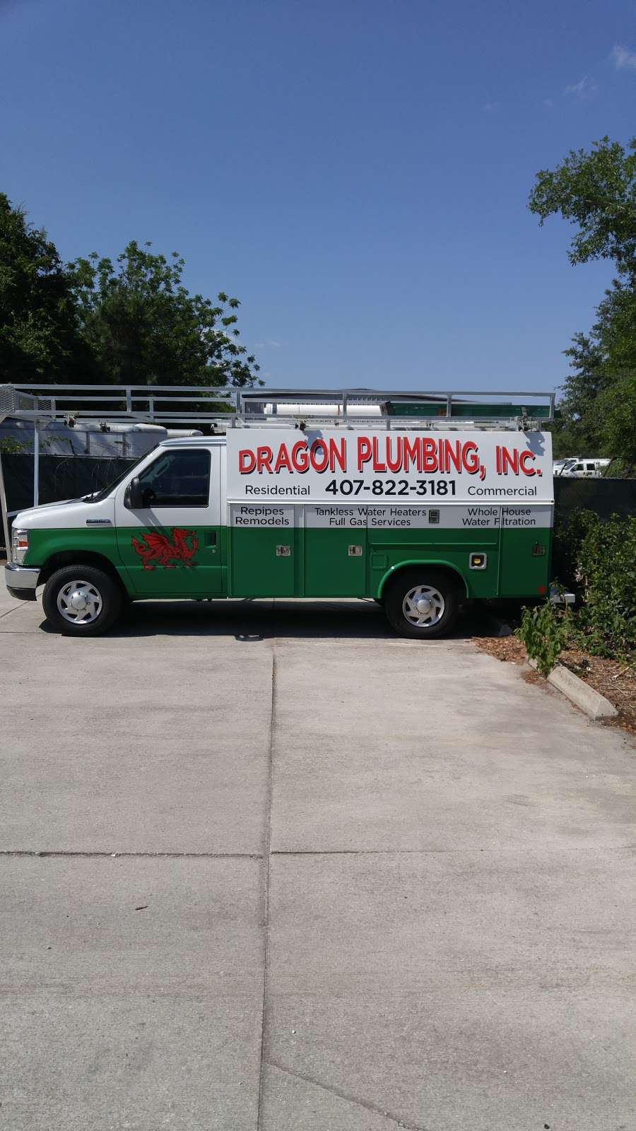 Dragon Plumbing Inc | 2649 Pemberton Dr, Apopka, FL 32703, USA | Phone: (407) 822-3181