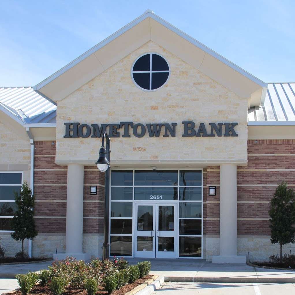 HomeTown Bank of Pearland | 2651 Pearland Pkwy, Pearland, TX 77581, USA | Phone: (281) 412-8000
