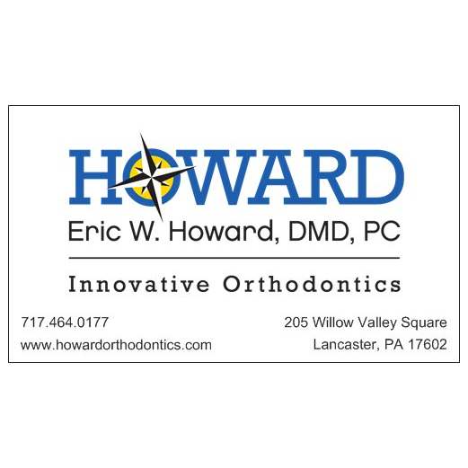 Howard Orthodontics: Eric W. Howard, DMD, PC | 2847 Willow Street Pike, Willow Street, PA 17584, USA | Phone: (717) 464-0177