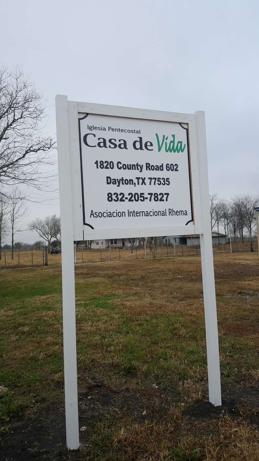 IGLESIA CASA DE VIDA | 1820 County Rd 602, Dayton, TX 77535, USA | Phone: (832) 205-7827