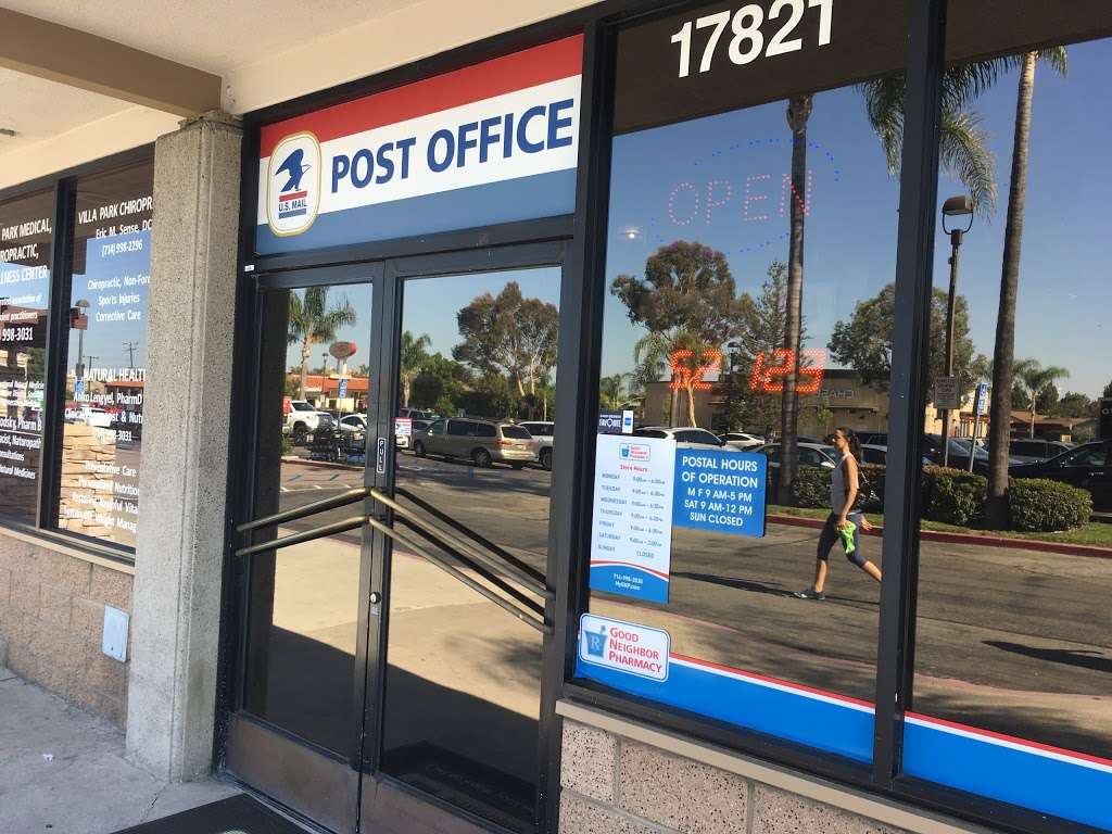 USPS | 17821 Santiago Blvd, Villa Park, CA 92861 | Phone: (714) 998-3030