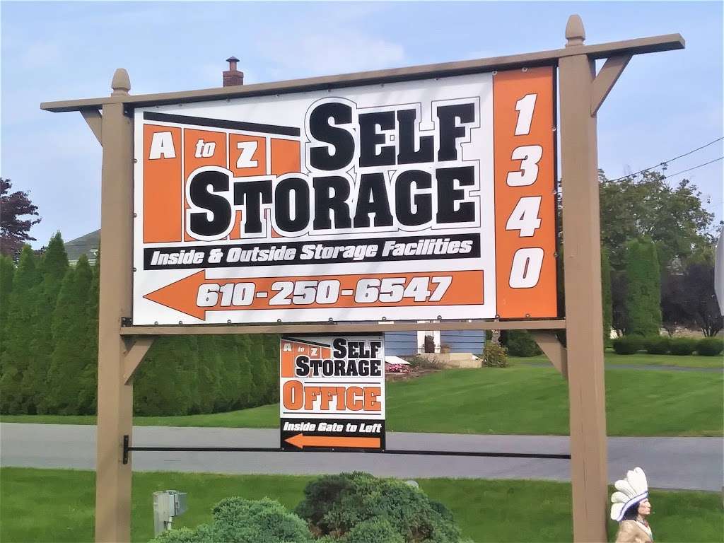 A To Z Self Storage | 1340 Tatamy Rd, Easton, PA 18045 | Phone: (610) 250-6547