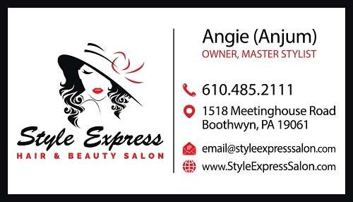 Style Express Hair and Beauty Salon | 1518 Meetinghouse Rd, Boothwyn, PA 19061 | Phone: (610) 485-2111