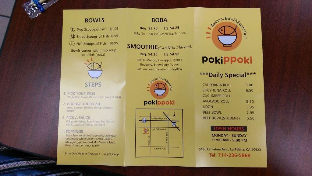 Pokippoki | 5456 La Palma Ave, La Palma, CA 90623, USA | Phone: (714) 236-5868