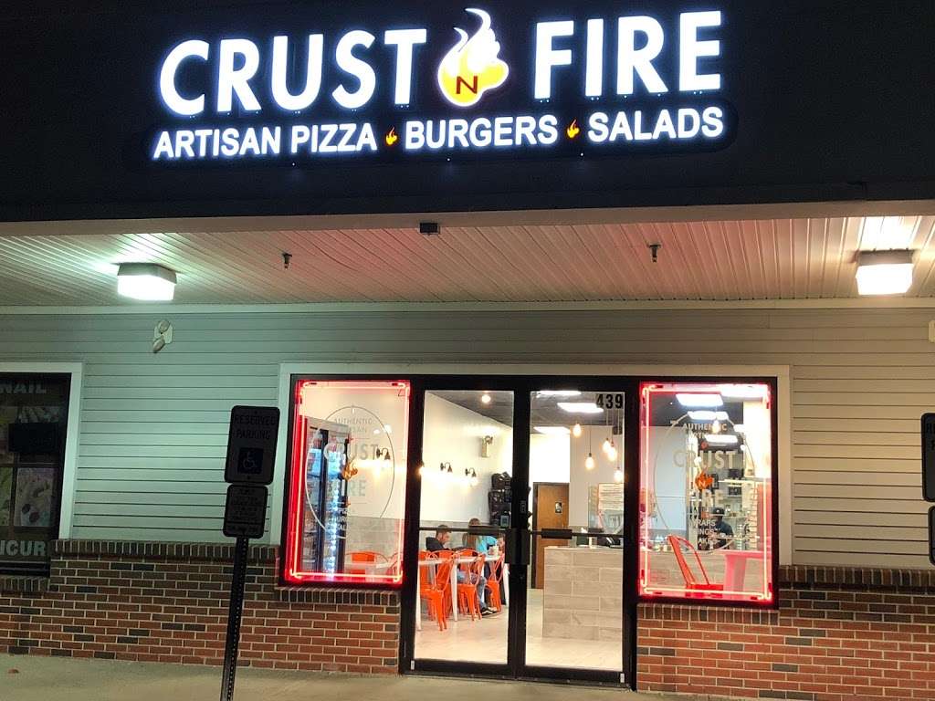 Crust N Fire | 439 Larchmont Blvd, Mt Laurel, NJ 08054, USA | Phone: (856) 638-5744