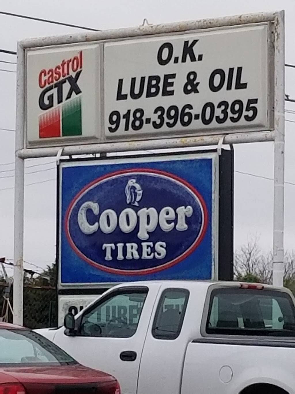 O K Lube & Oil | 13801 N Cincinnati Ave, Skiatook, OK 74070 | Phone: (918) 396-0395