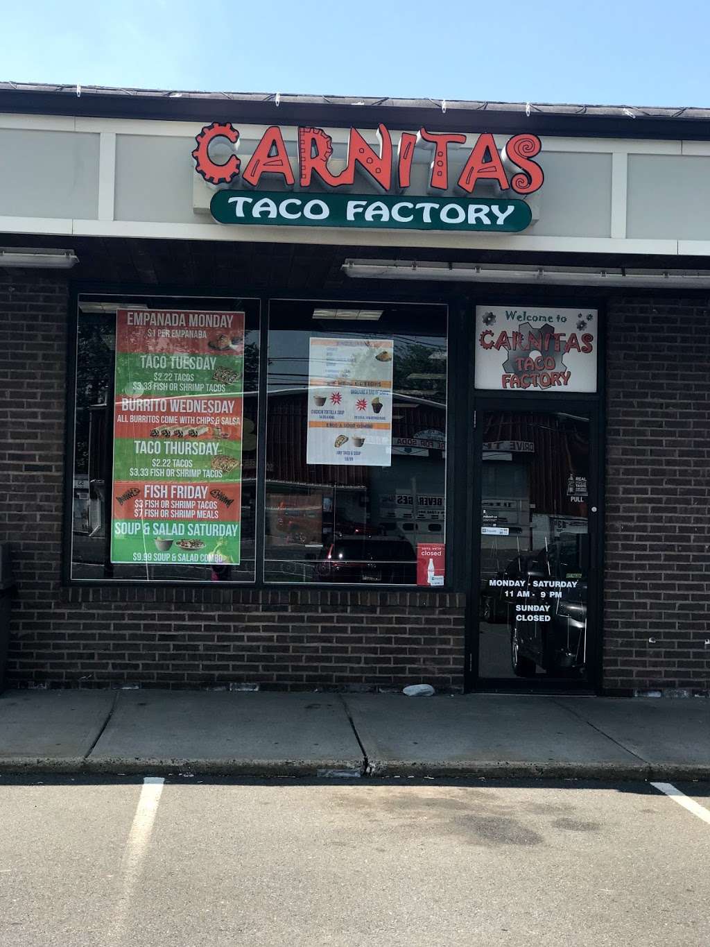 Carnitas Taco Factory | 574 Union Ave, Bridgewater, NJ 08807, USA | Phone: (732) 893-8147