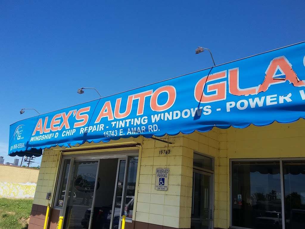 Alexs Auto Glass | 15743 Amar Rd, La Puente, CA 91744, USA | Phone: (626) 890-7288