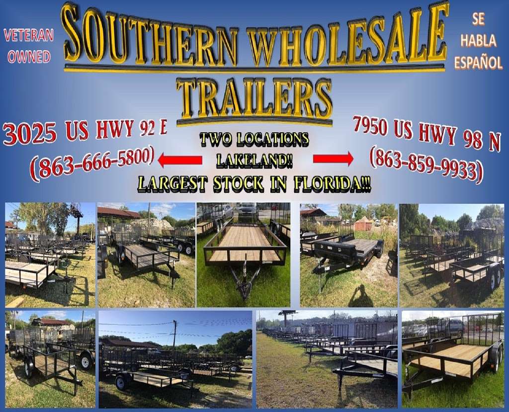 SOUTHERN WHOLESALE TRAILERS | 7950 US Hwy 98 N, Lakeland, FL 33809, USA | Phone: (863) 859-9933